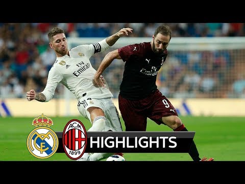 Real Madrid vs AC Milan 3-1 – All Goals & Extended Highlights – Friendly 11/08/2018 HD