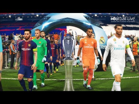 PES 2018 | REAL MADRID vs FC BARCELONA | Final UEFA Champions League | Penalty Shootout