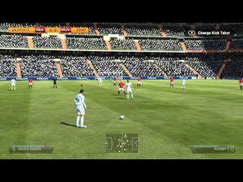 Fifa 14 PSVITA Full Match Gameplay Real Madrid VS Manchester United