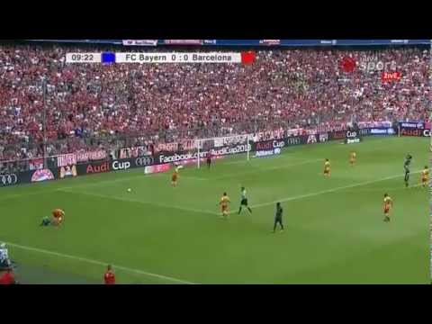 Bayern Munich vs Barcelona   Full Match 24 07 2013 Friendly   1st half