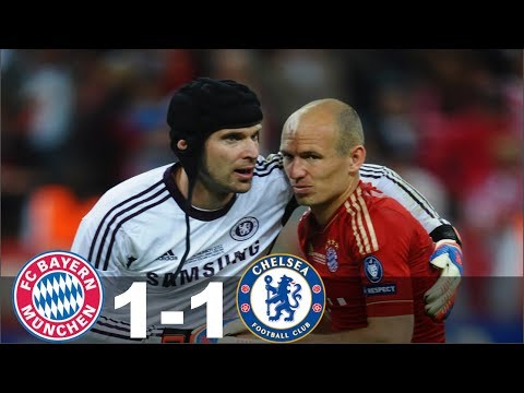 Bayern Munich vs Chelsea 1-1 (pen 3-4) Final 2012 _ Goals and highlights