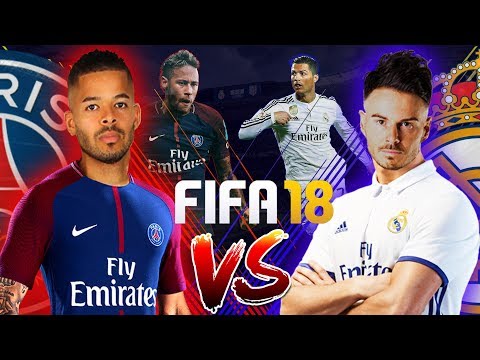 £1,000 FIFA 18 WAGER!!! BILLY VS JEZZA | REAL MADRID VS PSG | LG Super UHD Nano Cell TV