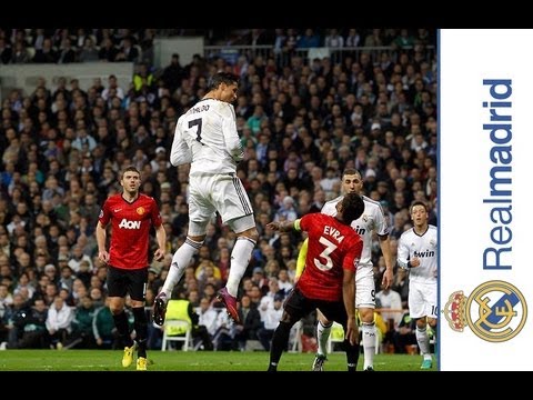 Realmadrid LIFE: Cristiano Ronaldo scores an incredible header against Manchester United in UCL