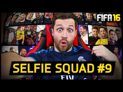 SELFIE SQUAD #9 – REAL MADRID PLAYERS! – Fifa 16 Ultimate Team