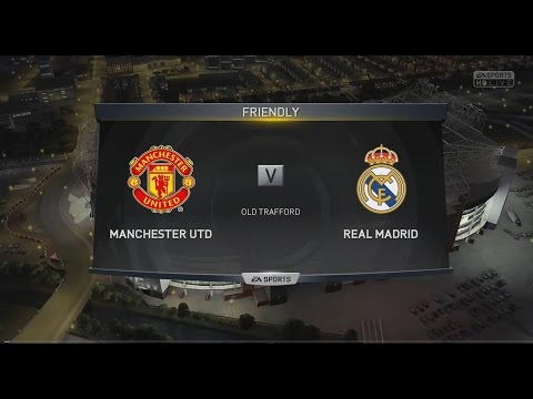 (PS4) FIFA 15 | Manchester United vs Real Madrid – Next-Gen Full Gameplay (1080p HD)