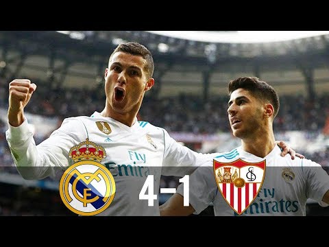 Real Madrid vs Sevilla 4-1 – All Goals & Extended Highlights – La Liga 14/05/2017 HD