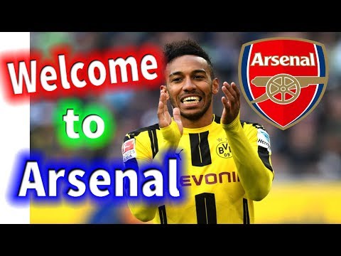Aubameyang to Arsenal done £53m fee and contract worth £8  ● News Now ● #AFC