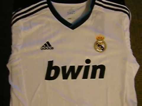 Real Madrid 2012/13 Adidas Authentic Home Football Jersey Cristiano Ronaldo