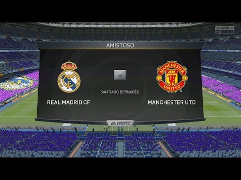 Manchester United 2015 vs Real Madrid 2015 | Fifa 15 | Duelo de los equipos más caros