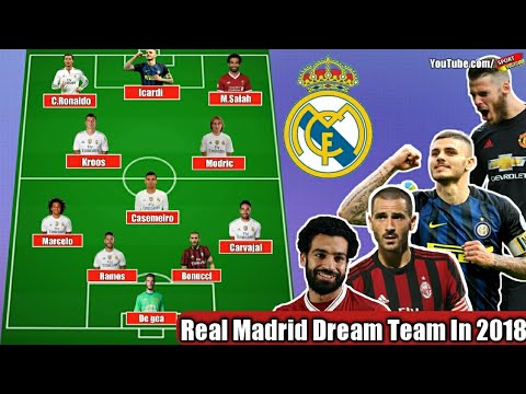 Real Madrid DREAM TEAM In 2018 | Feat. Icardi, M.Salah, De Gea, Bonucci