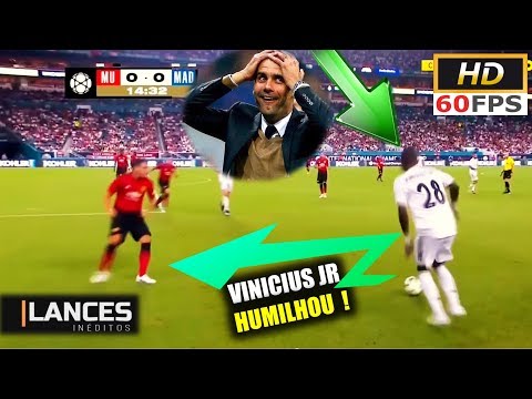 Vinicius Junior vs Manchester United – HD 1080i (ESTRÉIA DE VINICIUS JUNIOR NO REAL MADRID) 31/07/18