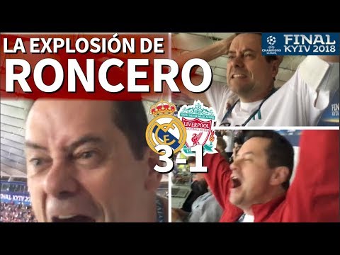 Real Madrid 3-1 Liverpool | La reacción de Roncero a los goles de la final | Diario AS