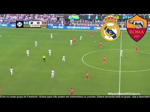 REAL MADRID vs AS ROMA  FULL MATCH HD – ICC CUP | AUGUST 07, 2018