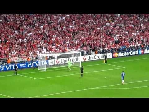 Champions League Final 2012 – Chelsea vs Bayern Munich climax of penalty shootout