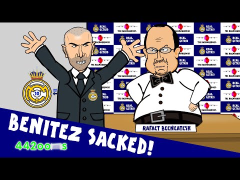 Rafa Benitez Sacked – My Way Parody Song! (Zidane – the Real Madrid Manager!)