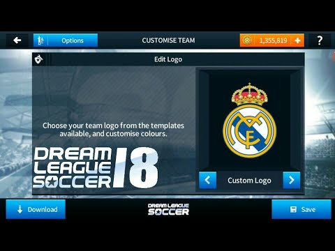 How To Import Real Madrid Logo and Kits In Dream league soccer 2018!!!