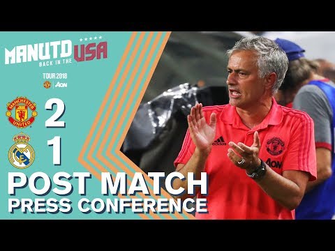 Lukaku & Rashford to return! | Manchester United 2-1 Real Madrid | Jose Mourinho Press Conference