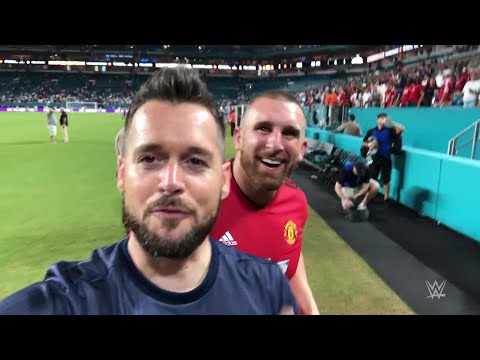 Mojo Rawley, Mike Rome take in Manchester United vs. Real Madrid