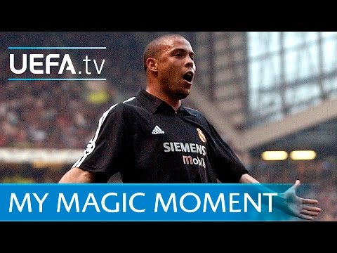 Ronaldo hat-trick for Real Madrid v Manchester United in 2003