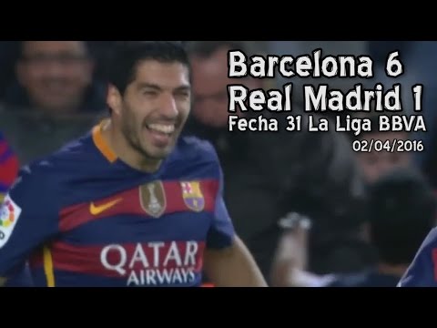 Barcelona 6 – Real Madrid 1 (Parodia)