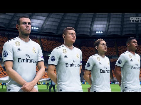 FIFA 19 | Real Madrid vs Roma | UEFA Champions League |