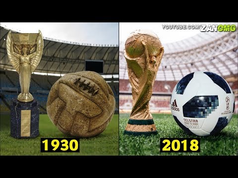 The Evolution Of The Official World Cup Ball [1930-2018]