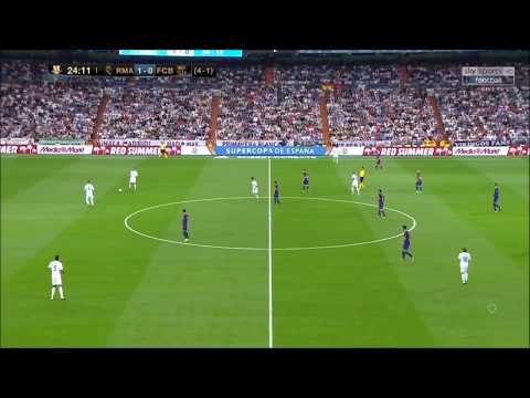 REAL MADRID TIKI TAKA SHOW vs BARCELONA  ►EL CLÁSICO SUPERCUP 2017 •  ZIDANE SYSTEM PRESSING TATIC