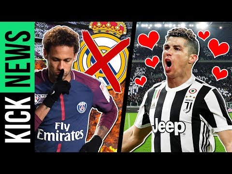 Neymar will nicht zu Real! So zeigt Juve Ronaldo seine Liebe! | KickNews