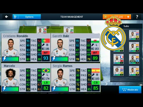 How To Import Real Face All Real Madrid Players in Dream League Soccer 2018