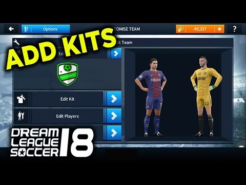 How To Import Kits in Dream League soccer 2018?