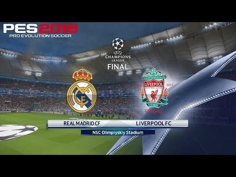 PES 2018 (PC) Real Madrid v Liverpool | UEFA CHAMPIONS LEAGUE FINAL | 26/5/2018 | 1080P 60FPS