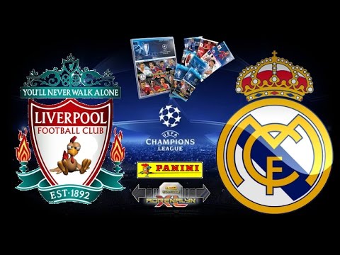 LIVERPOOL v REAL MADRID ☆ panini ADRENALYN XL UEFA CHAMPIONS LEAGUE 2014-15 ☆ card CHALLENGE!!!
