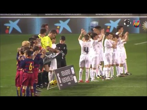FC Barcelona Alevín A gana el MIC 2016 al Real Madrid en la final (2-0)