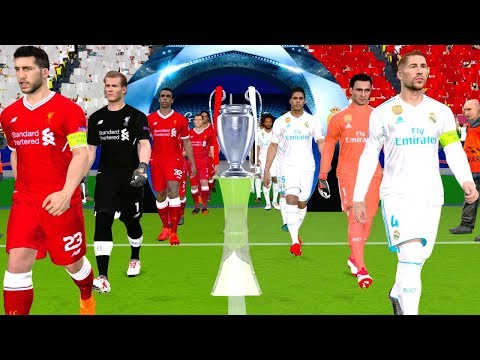 UEFA Champions League 2018 Final – Liverpool vs Real Madrid Gameplay