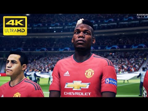 FIFA 19 | Manchester United vs Real Madrid | UEFA Champions League | – PS4 Pro 4K