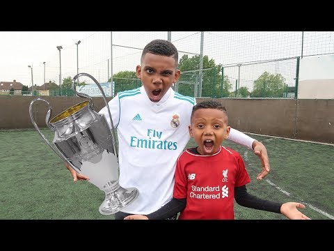 Champions League Final Football Challenge!!