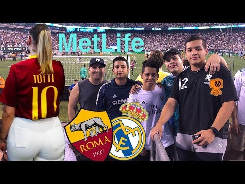 Real Madrid Vs Roma @Metlife August 7th 2018