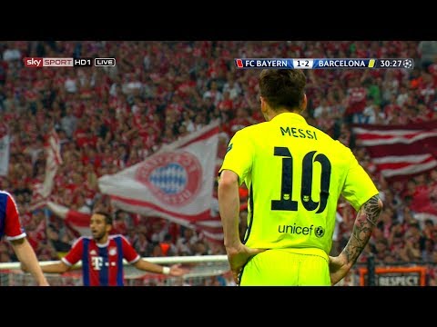 Lionel Messi vs Bayern Munich (UCL) (Away) 2014-15 English Commentary HD 1080i