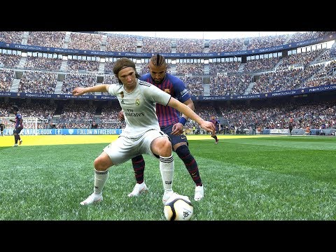 PES 2019 Realistic | Barcelona vs Real Madrid – El Clasico | Fujimarupes