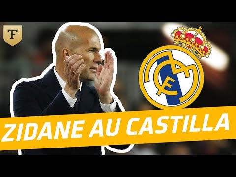 Quand Zidane entraînait la réserve du Real Madrid