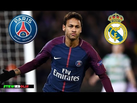 Neymar Jr ⚽ First Match at Santiago Bernabeu ⚽ PSG Vs Real Madrid 2018  ⚽ HD 1080i #Neymar