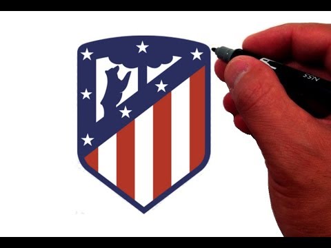 How to Draw the Atlético Madrid Logo