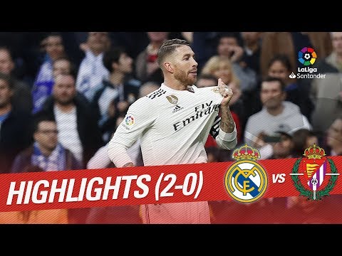 Resumen de Real Madrid vs Real Valladolid (2-0)