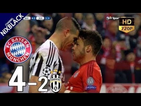 Bayern Munich 4-2 Juventus 2016 UCL Round of 16 2nd Leg All Goals & Extended Highlight HD/720P