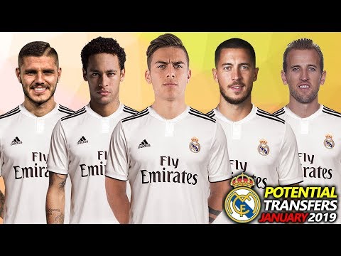 Real Madrid – All Transfer Targets & Potential Transfers January 2019