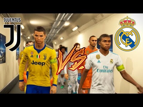 PES 2018 | RONALDO VS MBAPPE | Juventus VS Real Madrid | Gameplay PC