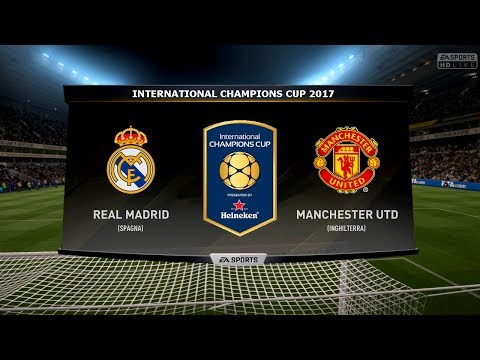 REAL MADRID VS MANCHESTER UTD – INTERNATIONAL CHAMPIONS CUP 23/07/2017 |FIFA 17 Predicts – Pirelli7