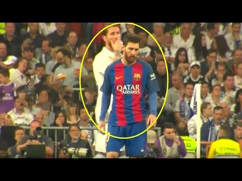 Leo Messi Reactions/Fouls vs Real Madrid (Special Angles)