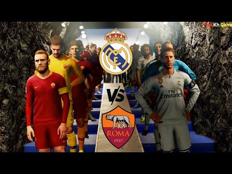 [PKG] PES 2019 UCL – REAL MADRID CF vs ROMA – Gameplay Ps4