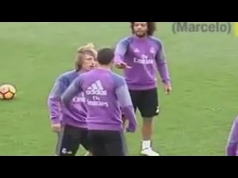 James Rodriguez Conflict vs Luka Modric on Real Madrid Training 05/11/2016